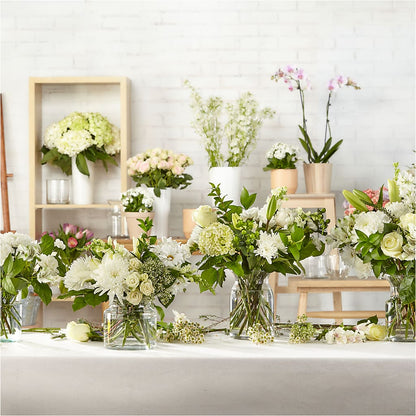 Classic Ivory – A Florist Original –  Flowers By Albert, Lowell MA