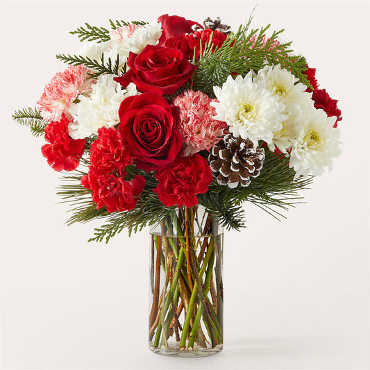 Candy Cane Lane Bouquet –  Flowers By Albert, Lowell MA