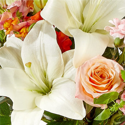 Grapefruit Splash Bouquet –  Flowers By Albert, Lowell MA