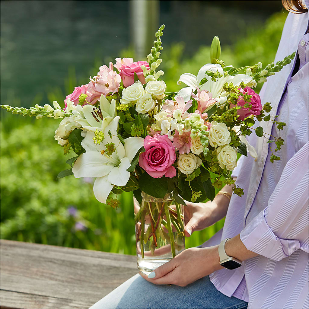 Fondly Bouquet –  Flowers By Albert, Lowell MA