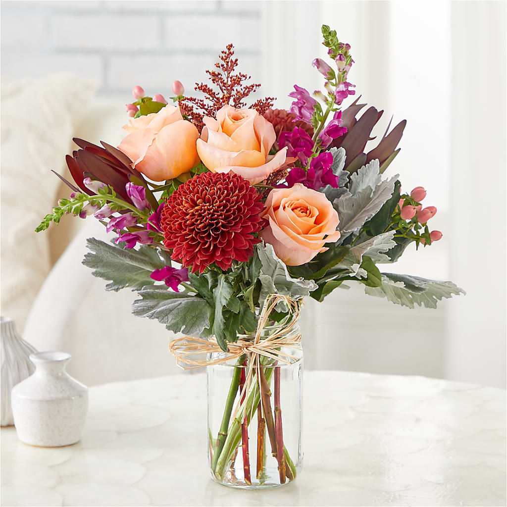 Moody Hues Bouquet –  Flowers By Albert, Lowell MA