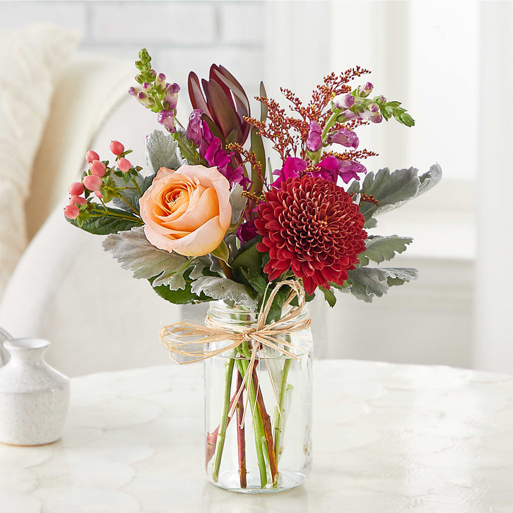 Moody Hues Bouquet –  Flowers By Albert, Lowell MA