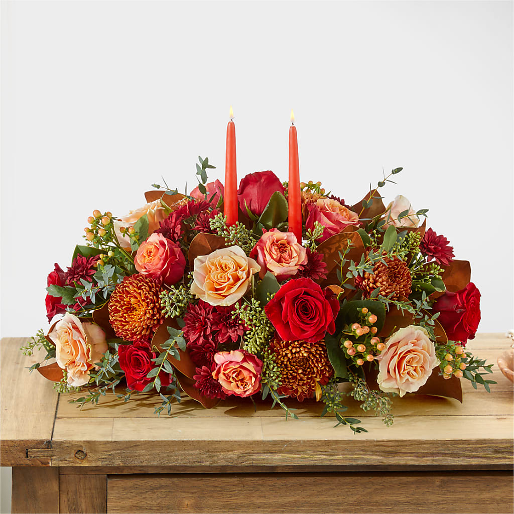 Gather Near Centerpiece –  Flowers By Albert, Lowell MA
