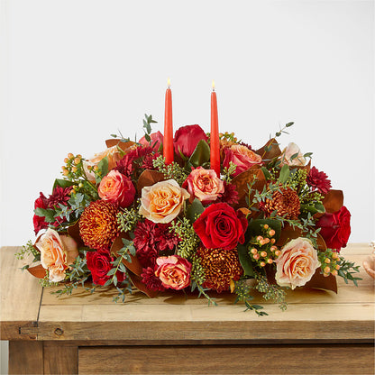 Gather Near Centerpiece –  Flowers By Albert, Lowell MA