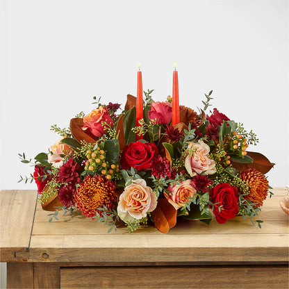 Gather Near Centerpiece –  Flowers By Albert, Lowell MA