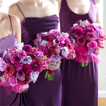 Bridesmaid's Garden Bouquet –  Flowers By Albert, Lowell MA